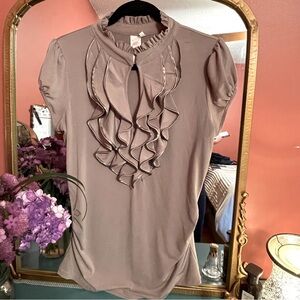 Heart Soul ruffle blouse / top